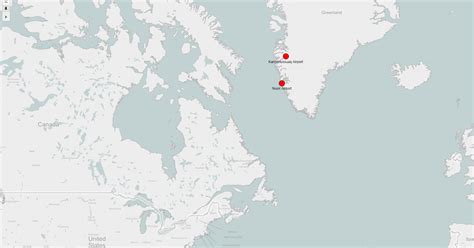 GREENLAND AIRPORTS MAP | Plane Flight Tracker