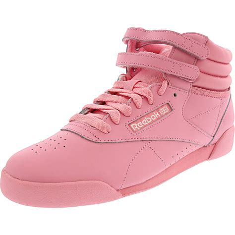 Reebok - Reebok F/S Hi Colors Squad Pink / White Ankle-High Leather Fashion Sneaker - 5M ...