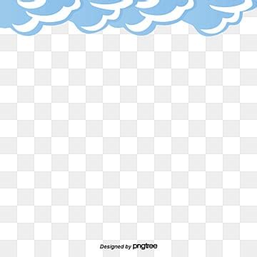 Cloud Border PNG Transparent Images Free Download | Vector Files | Pngtree