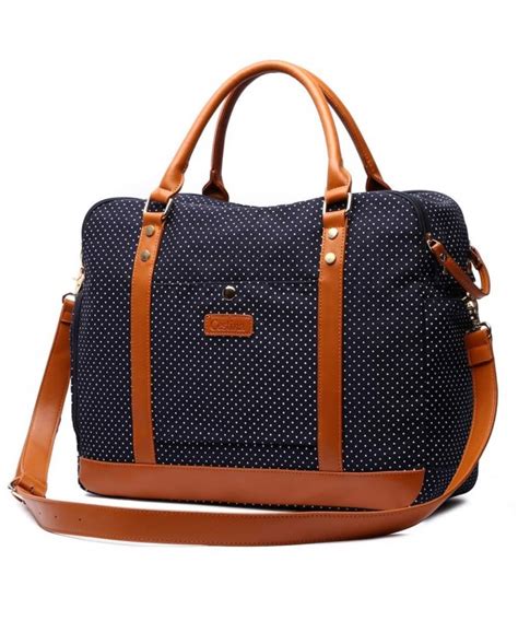 Cute Lady Women Canvas Travel Bag Weekender Overnight Bag Carry-on ...