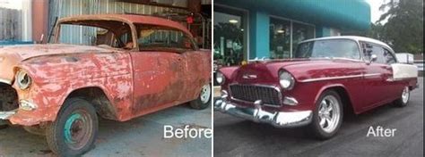 Before and After Pictures Regarding Cars, Listed by Subtopic