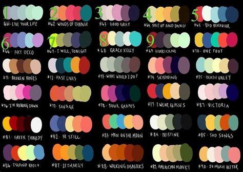 Pin by Aisha Fay on Для рисования | Color palette design, Color schemes colour palettes, Color ...