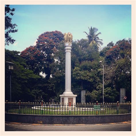 ashokism...: Ashoka pillar at Jayanagar, Bangalore