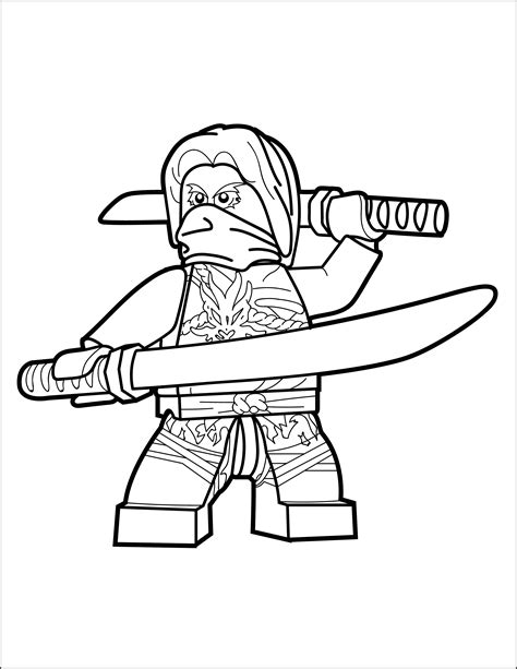 LEGO Ninjago Coloring Page - Morro - The Brick Show