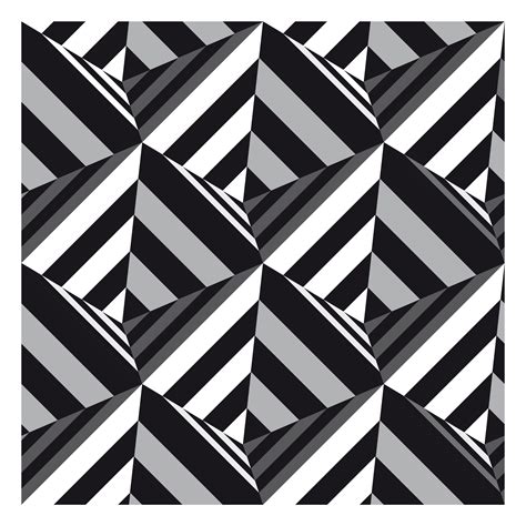 Black And White Art Grasshoppermind | Geometric shapes art, Geometric art, Optical illusions art