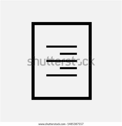 Right Alignment Icon Aligning Row Symbol Stock Vector (Royalty Free ...