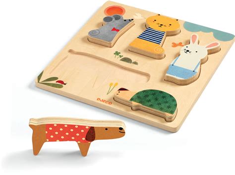 Wooden Puzzles Woodypets - Kiddlestix Toys