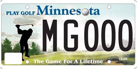 Minnesota Golf License Plate Now on Sale - MNGolf.org