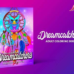 Dreamcatchers Coloring Book Digital Coloring Pages Adult - Etsy