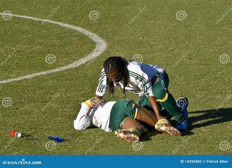 Bafana Bafana Soccer Team Physiotherapist Editorial Photography - Image of drilling ...