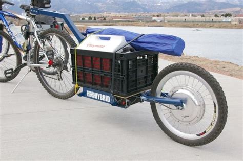 bike trailer | Electric Push Bike Trailer | Bike Shop Hub Electric Push ...