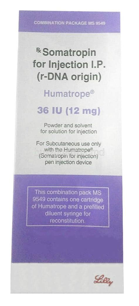 Buy Humatrope Injection, Somatropin Online