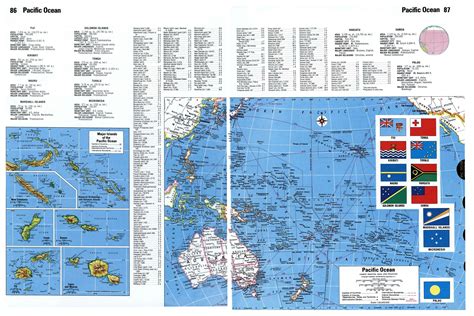 Large detailed map of Pacific Ocean islands | Other maps of the World | World | Mapsland | Maps ...