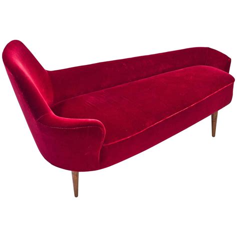 Singoalla Chaise Lounge by Ikea, 1961 Velvet Fabric, Dark Red, Chaise Lounge, Ikea, Couch ...