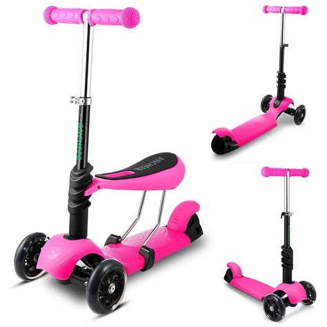 3 Wheels Triciclo Kick Scooter Kids Scooters 5 Colors Foot Scooters ...