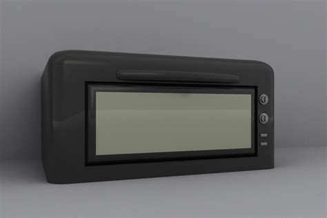 toaster oven 3d model