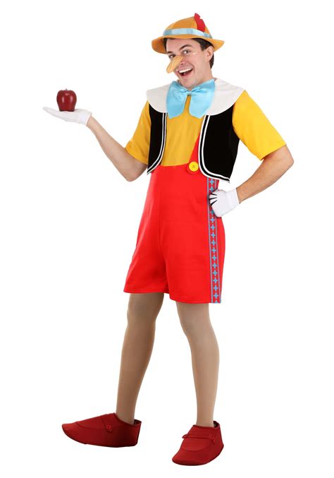 Adult Deluxe Disney Pinocchio Costume - Walmart.com