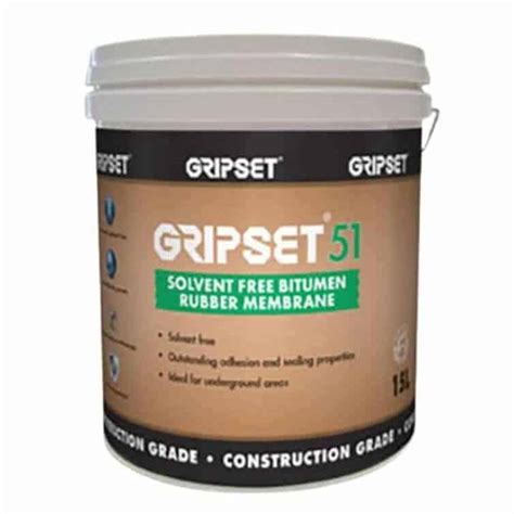 Gripset 51 15 Litre - Waterproof Membrane - Total Waterproofing Supplies