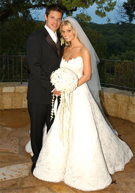 Jessica Simpson | Stars Who Wore Vera Wang Wedding Gowns | Us Weekly