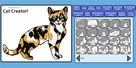 Create A Cat Game by theDawnmist on DeviantArt