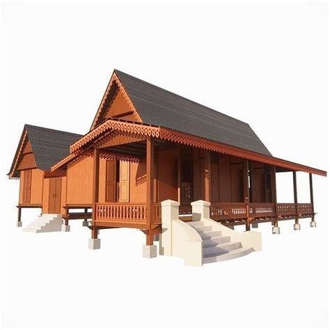 Malaysia Rumah Tradisional Melayu Melaka 3D model | CGTrader