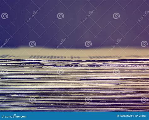 Vintage Vinyl Record Sleeves Stacked Stock Photo - Image of close, collection: 182892328