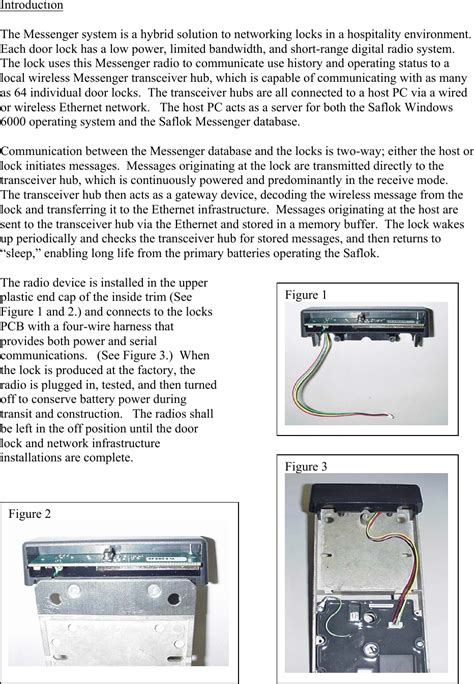 dormakaba USA MESSENGER Lock Access Module User Manual Manual