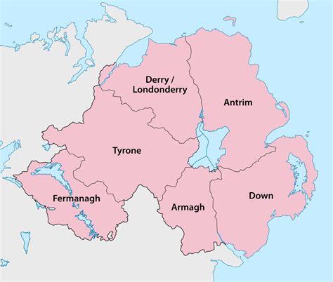 Counties of Northern Ireland - Wikipedia