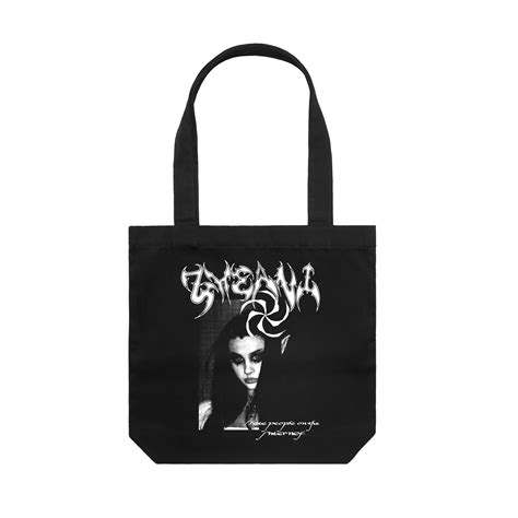 Zheani 'Romantic' Black Tote – sound-merch.com.au