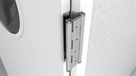 Justor -DA180 Double Action Spring Hinge installation - YouTube