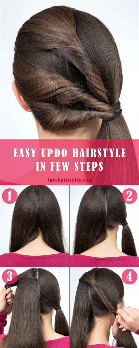 Step By Step Hairstyles For Medium Length Hair