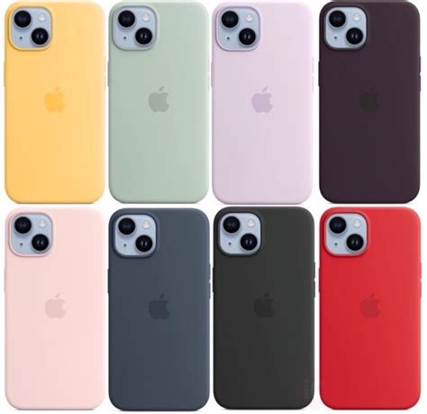 Apple iPhone 14 Leather, Silicone Cases Debut in 13 New Colours ...