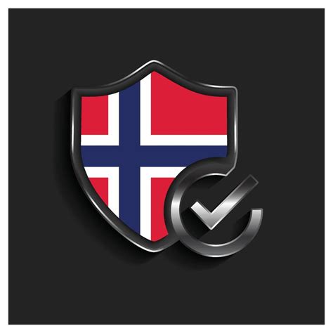 Norway flag design vector 13373084 Vector Art at Vecteezy