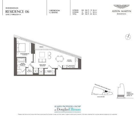 Aston Martin Residences Floor Plans, Luxury Waterfront Condos in Miami