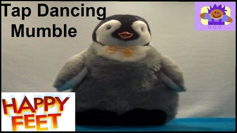 Warner Brothers Happy Feet Tap Dancing Mumble the Penguin toy - YouTube