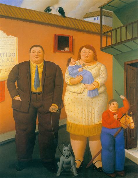 Fernando Botero - Family – Get Custom Art