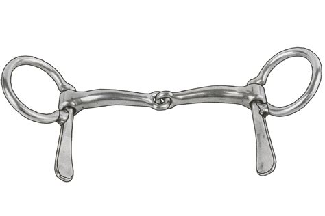 304 5″ Snaffle Bit – Hillside Harness, Ltd.