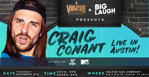 Craig Conant: Live In Austin - Big Laugh Comedy, Austin, TX