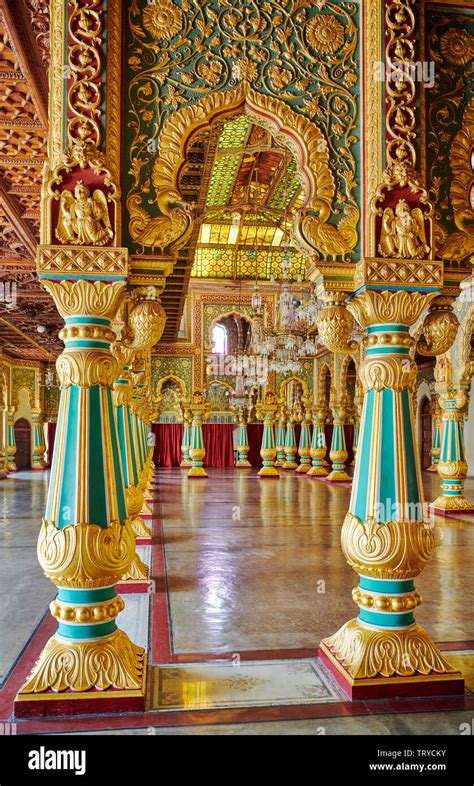 Mysore Palace Interior High Resolution Stock Photography and Images - Alamy