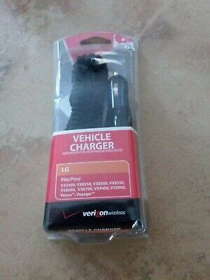 Verizon Wireless Vehicle LG Charger. Compatible with LG brand VX5400 New | eBay