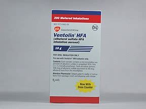 Ventolin HFA inhalation : Uses, Side Effects, Interactions, Pictures, Warnings & Dosing - WebMD