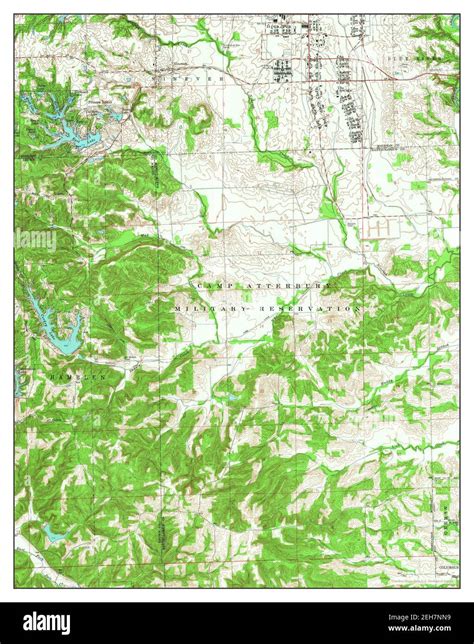 Nineveh, Indiana, map 1962, 1:24000, United States of America by ...