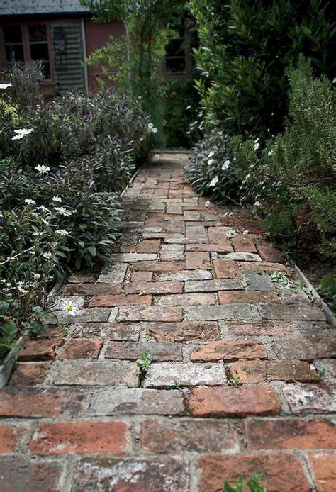 Beautiful Small Cottage Garden Design Ideas 20 – GooDSGN | Brick garden, Garden paving, Cottage ...