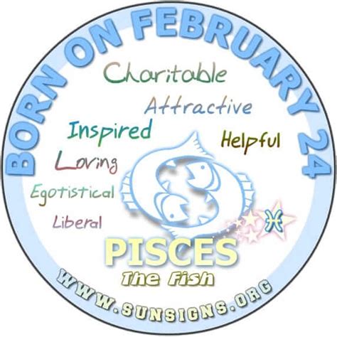 February 24 Zodiac Horoscope Birthday Personality - SunSigns.Org