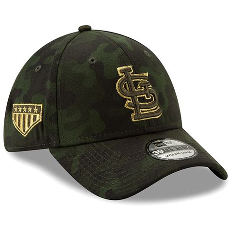 St. Louis Cardinals New Era 2019 MLB Armed Forces Day 39THIRTY Flex Hat - Camo