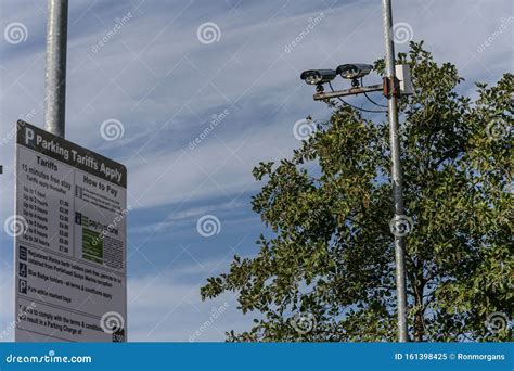 Parking Cameras for Security Stock Image - Image of card, recording: 161398425