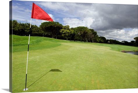 Flag on golf course Wall Art, Canvas Prints, Framed Prints, Wall Peels | Great Big Canvas