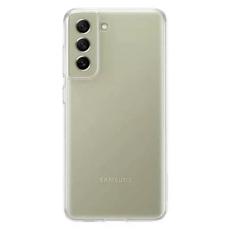 Official Samsung Clear Cover Transparent Case - For Samsung Galaxy S21 FE