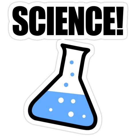 "Science!" Stickers by jezkemp | Redbubble