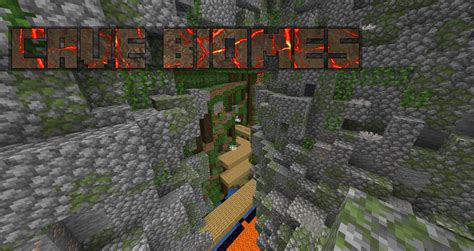 Cave Biomes - Discontinued Minecraft Data Pack